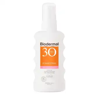 De Online Drogist Biodermal gevoelige huid zonnespray - zonnebrand met spf30 175ml aanbieding