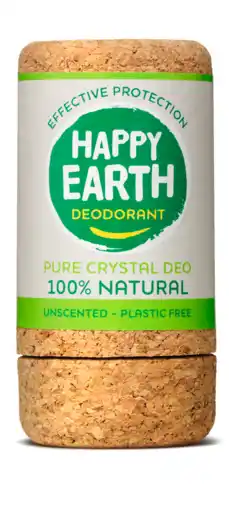 De Online Drogist Happy earth 100% natuurlijke crystal deodorant 90gr aanbieding