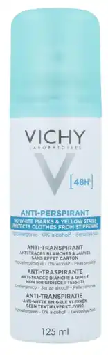 De Online Drogist Vichy deodorant intense transpiratie spray 48 uur anti-strepen 125ml aanbieding