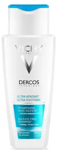 De Online Drogist Vichy dercos ultra-kalmerende shampoo voor normaal en vet haar 200ml aanbieding