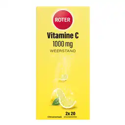 De Online Drogist Roter vitamine c bruistabletten citroen duopack 40st aanbieding