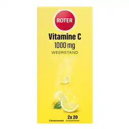 De Online Drogist Roter vitamine c bruistabletten citroen duopack 40st aanbieding
