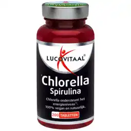 De Online Drogist Lucovitaal chlorella & spirulina tabletten 200tb aanbieding