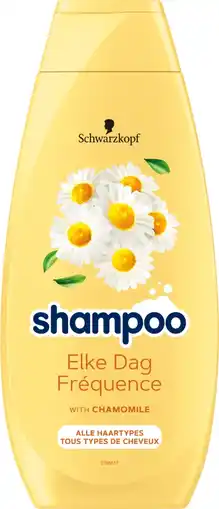 De Online Drogist Schwarzkopf shampoo elke dag 400ml aanbieding