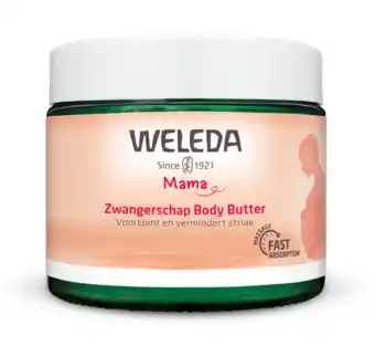 De Online Drogist Weleda mama zwangerschap body butter 150ml aanbieding