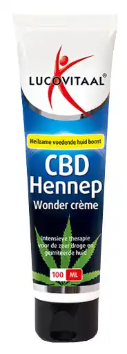 De Online Drogist Lucovitaal cbd hennep wonder crème 100ml aanbieding