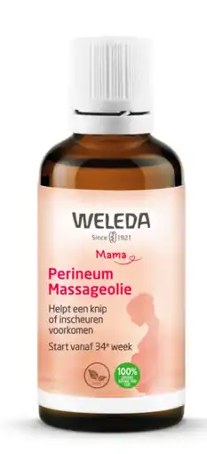 De Online Drogist Weleda mama perineum massageolie 50ml aanbieding