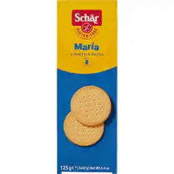 De Online Drogist Schar maria biscuits glultenvrij 125gr aanbieding