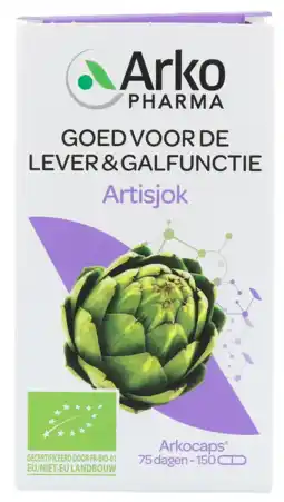 De Online Drogist Arkocaps artisjok capsules 150cp aanbieding