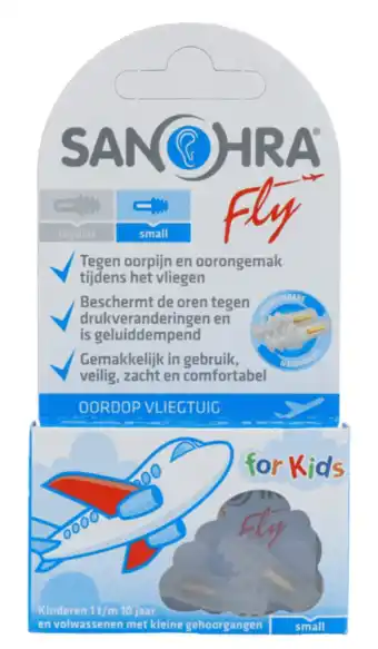 De Online Drogist Sanohra oordopjes vliegtuig kinderen 2st aanbieding