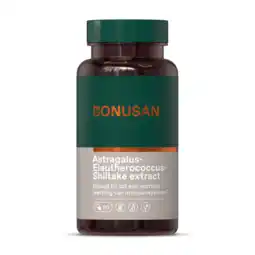 De Online Drogist Bonusan astragalus-eleutherococcus-shiitake capsules 90cp aanbieding