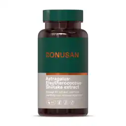 De Online Drogist Bonusan astragalus-eleutherococcus-shiitake capsules 90cp aanbieding