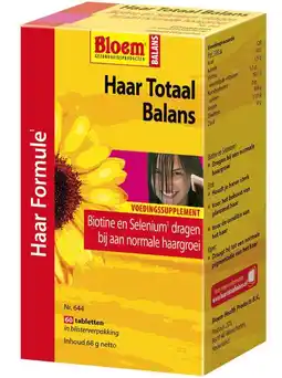 De Online Drogist Bloem haar totaal balans tabletten 60tb aanbieding