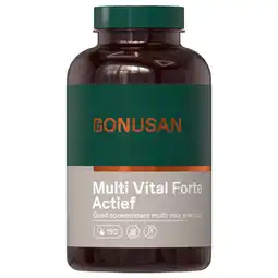De Online Drogist Bonusan multi vital forte actief capsules 180cp aanbieding