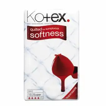 De Online Drogist Kotex maxi super 16st aanbieding