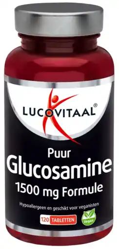 De Online Drogist Lucovitaal puur glucosamine 1500mg tabletten 120tb aanbieding
