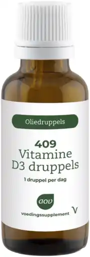 De Online Drogist Aov 409 vitamine d3 druppels 15ml aanbieding
