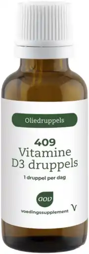De Online Drogist Aov 409 vitamine d3 druppels 15ml aanbieding