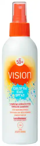 De Online Drogist Vision all day sun protection spf50 kids spray 180ml aanbieding