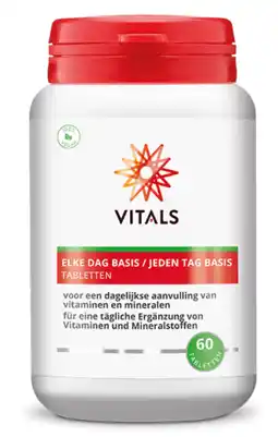 De Online Drogist Vitals elke dag basis tabletten 60tb aanbieding