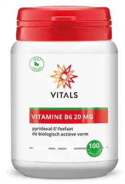 De Online Drogist Vitals vitamine b6 20mg capsules 100cp aanbieding