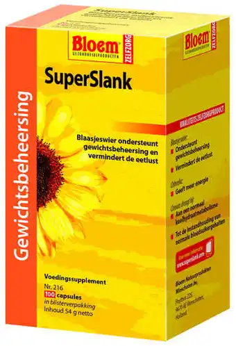 De Online Drogist Bloem superslank capsules 100cp aanbieding