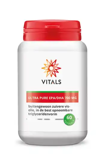 De Online Drogist Vitals ultra pure dha/epa 700mg 60sg aanbieding