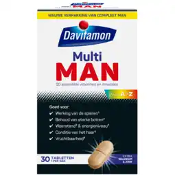 De Online Drogist Davitamon compleet man tabletten 30tb aanbieding