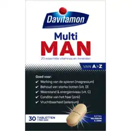 De Online Drogist Davitamon compleet man tabletten 30tb aanbieding