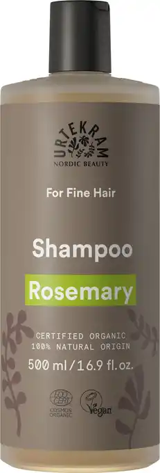 De Online Drogist Urtekram rosemary shampoo fijn haar 500ml aanbieding