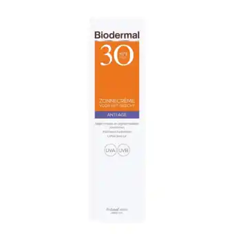 De Online Drogist Biodermal anti age zonnecrème gezicht spf30 40ml aanbieding