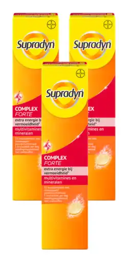 De Online Drogist Supradyn complex forte bruistabletten multiverpakking 3x15tb aanbieding