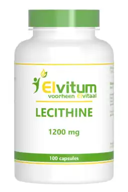 De Online Drogist Elvitum lecithine 1200mg capsules 100cp aanbieding