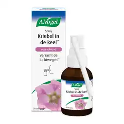 De Online Drogist A.vogel hoestspray droge kriebelhoest 30ml aanbieding