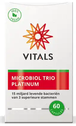 De Online Drogist Vitals microbiol trio platinum capsules 60cp aanbieding