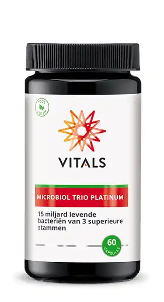 De Online Drogist Vitals microbiol trio platinum capsules 60cp aanbieding