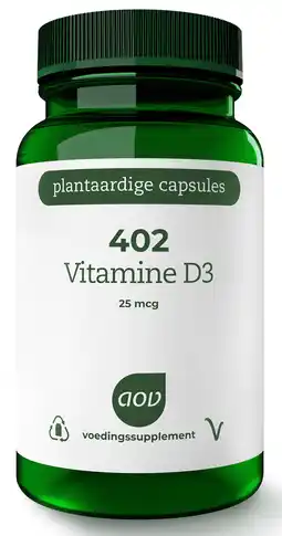 De Online Drogist Aov 402 vitamine d3 25mcg vegacaps 60vcp aanbieding