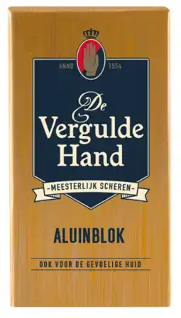 De Online Drogist Vergulde hand aluinblok 75gr aanbieding