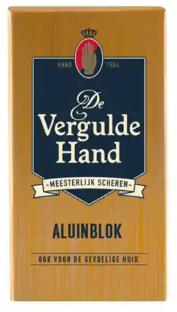 De Online Drogist Vergulde hand aluinblok 75gr aanbieding