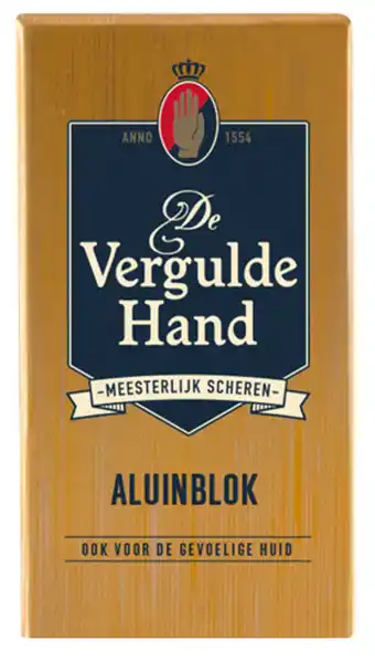 De Online Drogist Vergulde hand aluinblok 75gr aanbieding