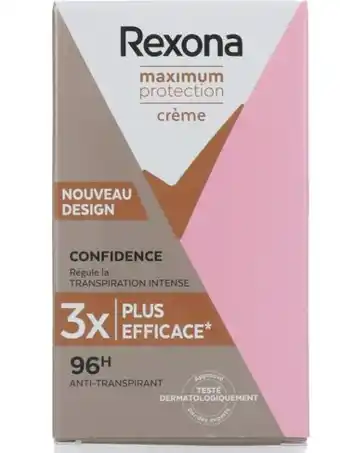 De Online Drogist Rexona maximum protection confidence stick 45ml aanbieding