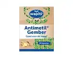 De Online Drogist Wapiti antimetil gember tabletten 30tb aanbieding