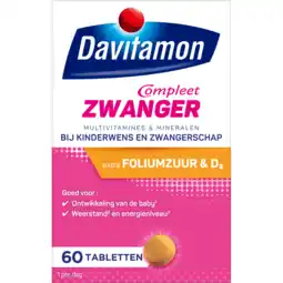 De Online Drogist Davitamon compleet zwanger tabletten 60tb aanbieding