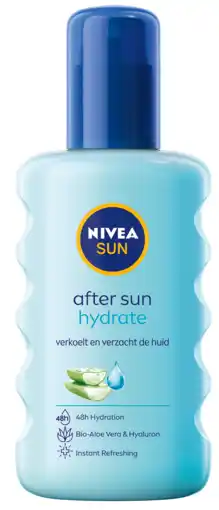 De Online Drogist Nivea sun after sun spray hydrate 200ml aanbieding