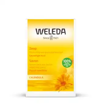 De Online Drogist Weleda calendula plantenzeep 100gr aanbieding