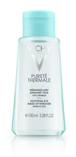 De Online Drogist Vichy pureté thermale reinigingslotion ogen - ook voor gevoelige ogen 100ml aanbieding