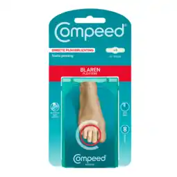 De Online Drogist Compeed blarenpleisters tenen 8st aanbieding