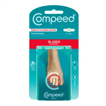 De Online Drogist Compeed blarenpleisters tenen 8st aanbieding