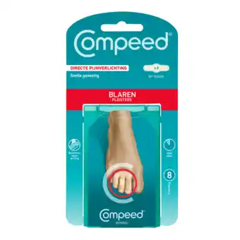 De Online Drogist Compeed blarenpleisters tenen 8st aanbieding