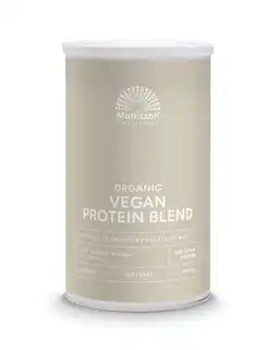 De Online Drogist Mattisson healthstyle organic vegan protein blend powder 400gr aanbieding